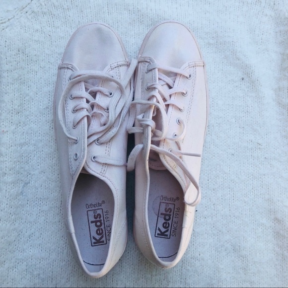 Keds Triple Kick Light Pink Canvas by Anthropology - Picture 3 of 8